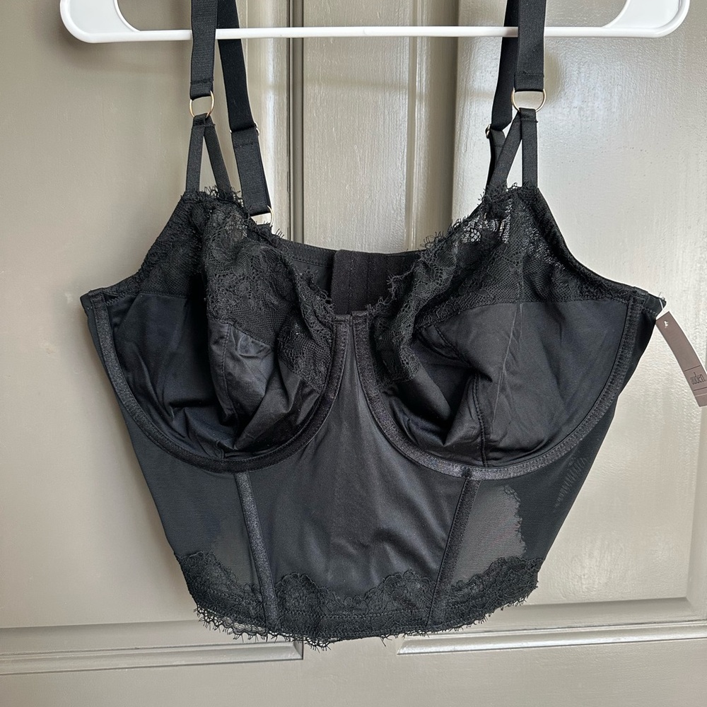 Black Lace Women's Bustier
